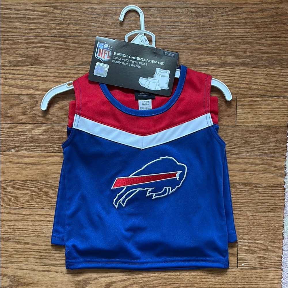 Bills Cheerleader Outfit - Girls size 6
